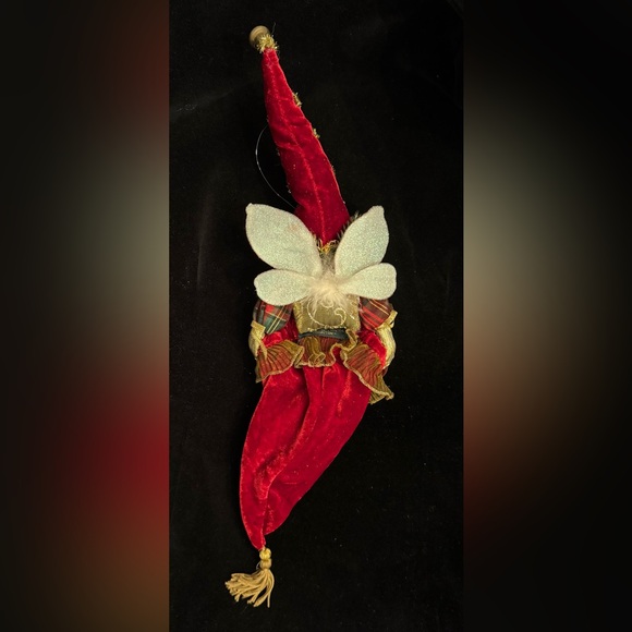 Mark Roberts Home for the Holidays Santa Fairy Candy Bag and Ornament - Picture 7 of 9